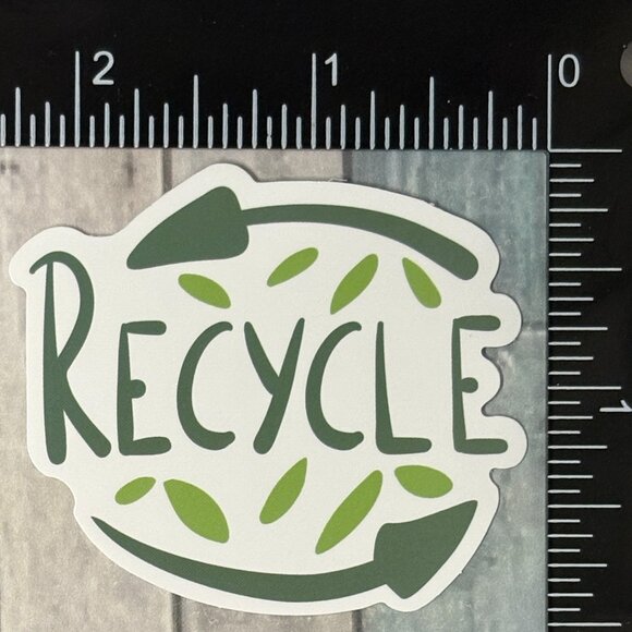 🌀10/$10🌀 Protect The Earth Environment Green Reusable Waterproof Vinyl Sticker - Picture 1 of 1